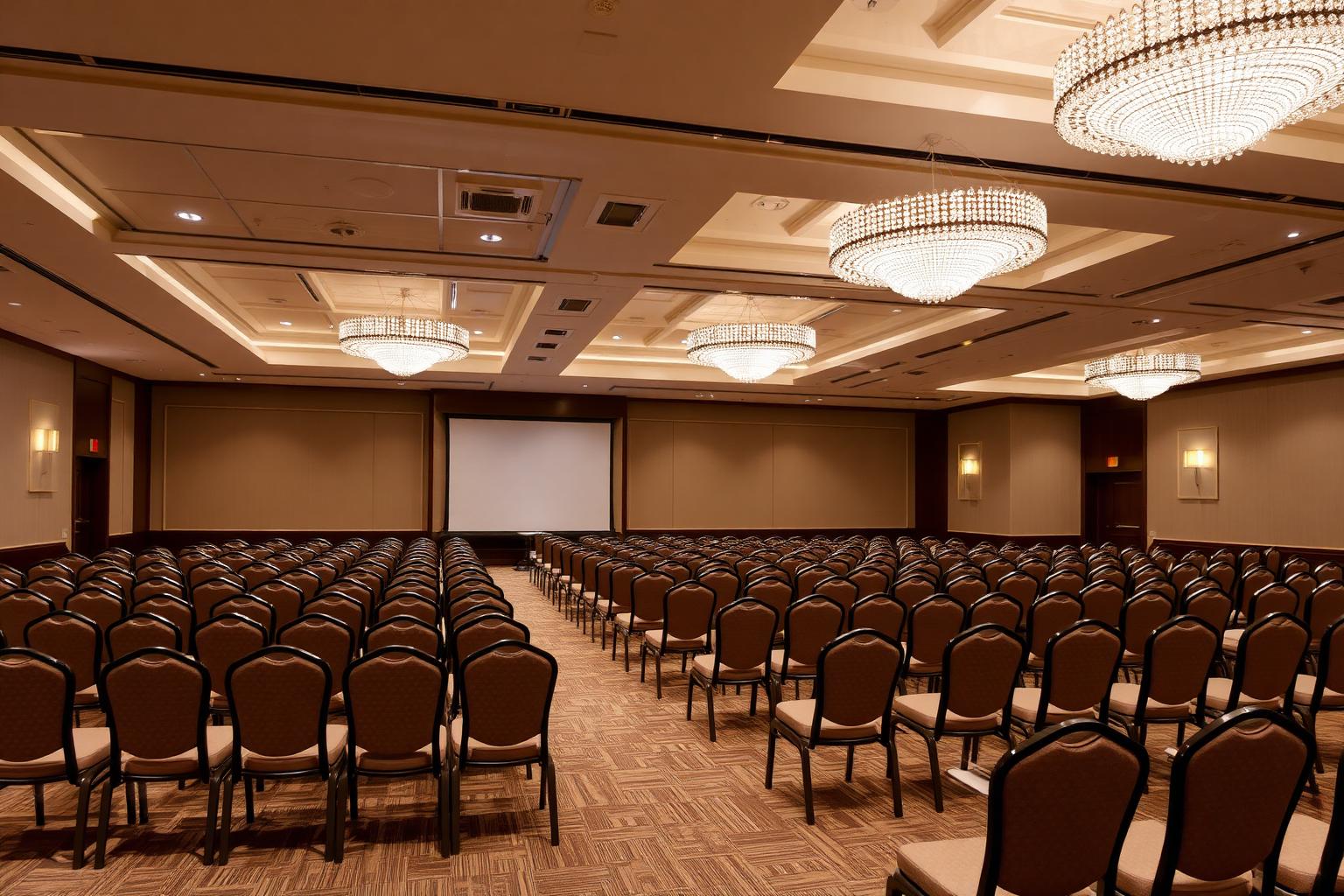 Function hall at Hotel Canada, Ahmedabad